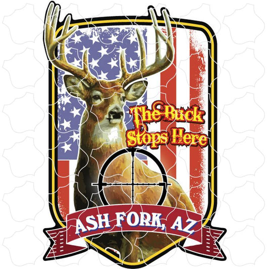 Ash Fork, Arizona The Buck Stops Here