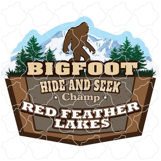 Red Feather Lakes, CO Bigfoot Hide & Seek Champ