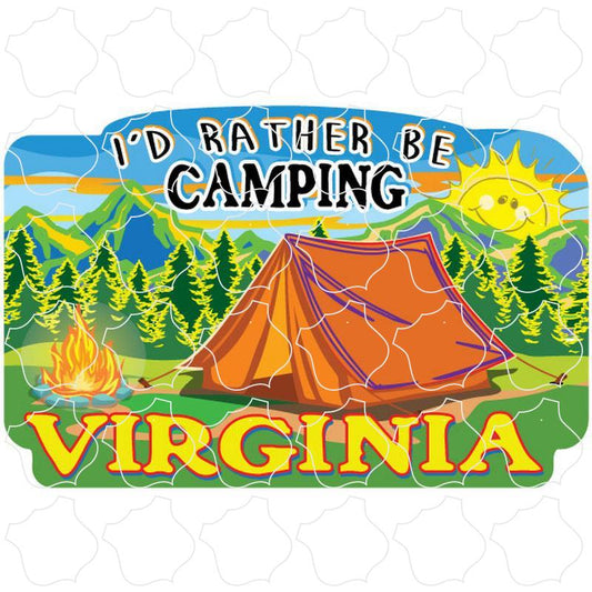 Virginia I'd Rather Be Camping