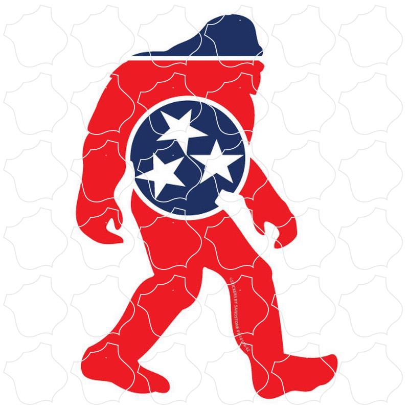 Tennessee Flag Big Foot