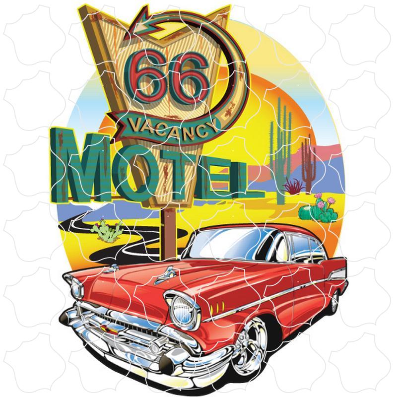 Route 66 Retro Car Motel