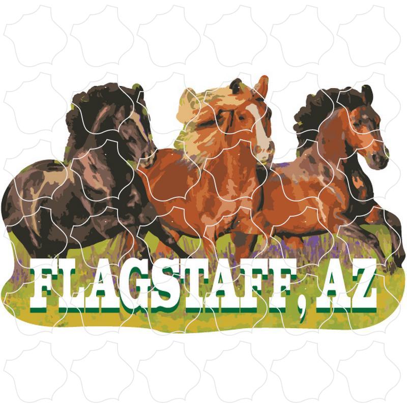 Flagstaff, AZ Running Horses Name Drop
