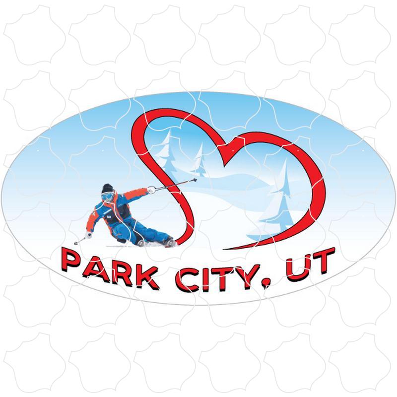 Park City, UT Ski Heart Euro