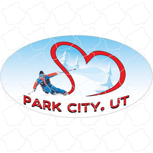 Park City, UT Ski Heart Euro