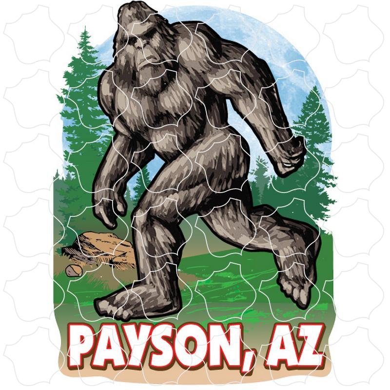 Payson, AZ Bigfoot in the Woods