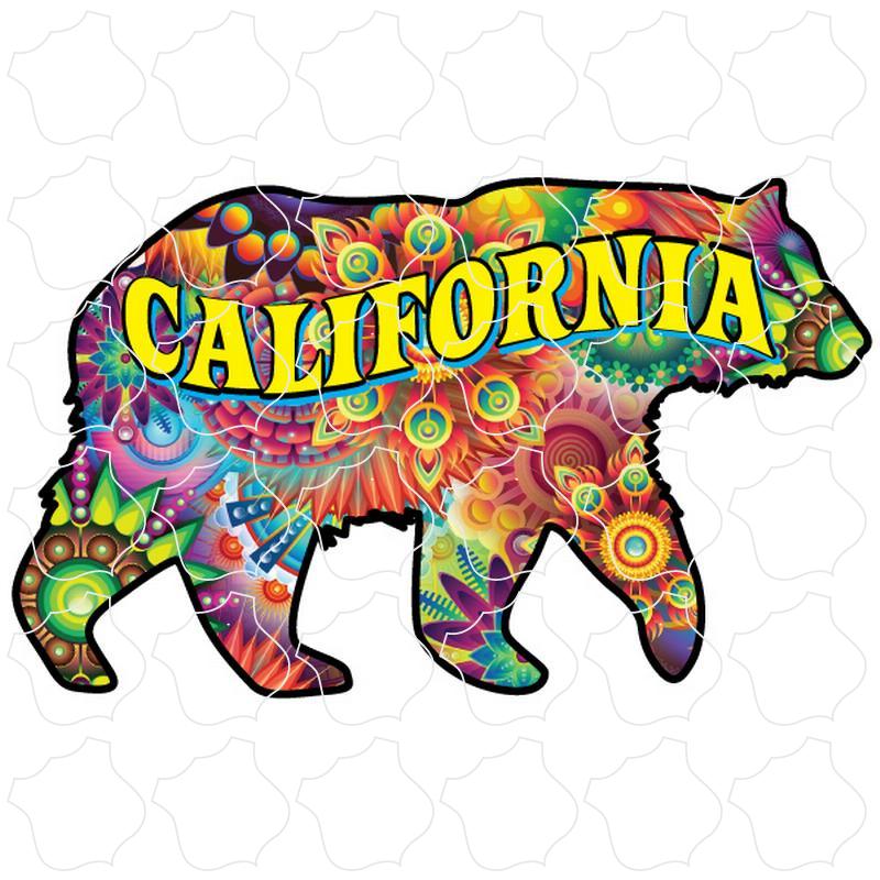 California Psychedelic Bear