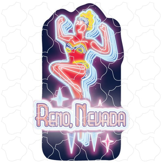 Reno, Nevada Showgirl Neon Sign