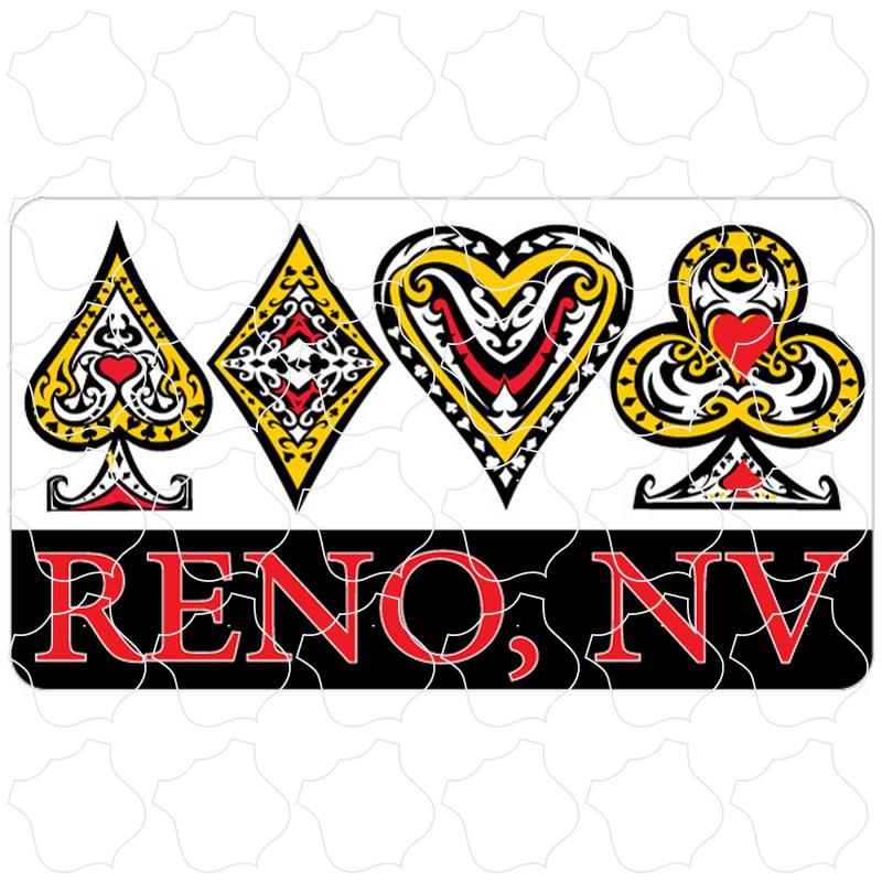 Reno Spade Diamond Heart Club