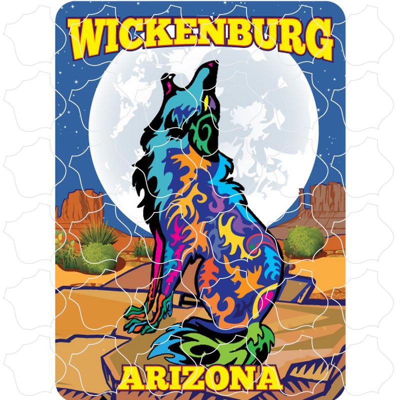 Wickenburg, Arizona Colorful Howling Coyote