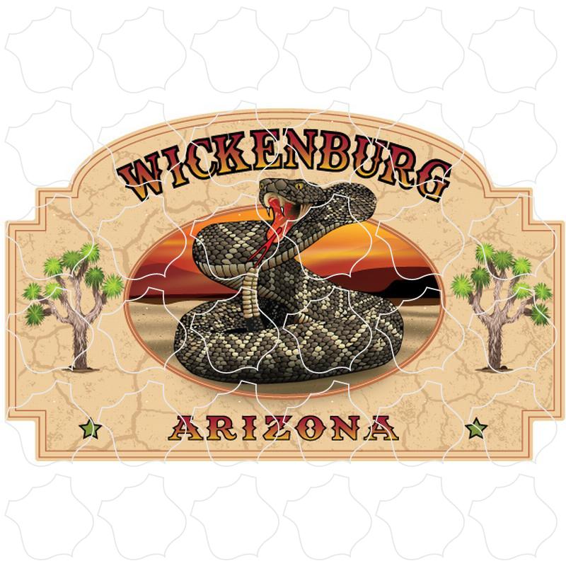 Wickenburg, Arizona Arched Rattlesnake