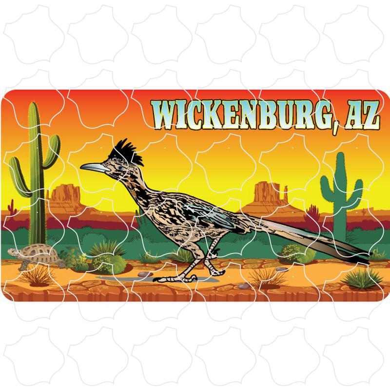 Wickenburg, Arizona Roadrunner Desert Scene