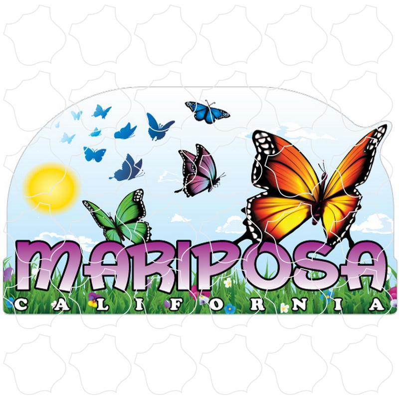 Mariposa, California Butterfly Swarm