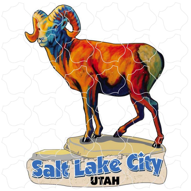 Salt Lake City, Utah Full Color Ram