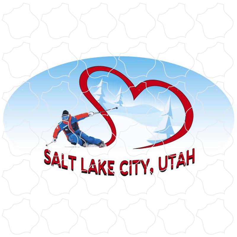 Salt Lake City, Utah Ski Heart Euro