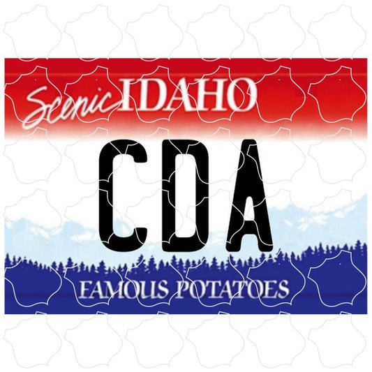 CDA LICENSE PLATE