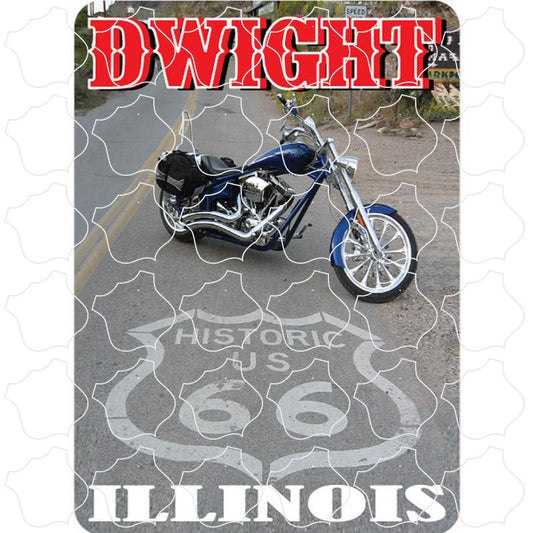 Dwight, Illinois Route 66 Road Chopper