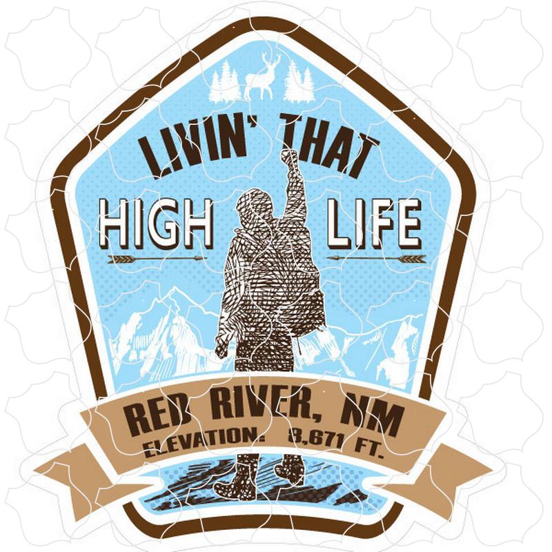 Red River, NM Livin that High Life Hiker