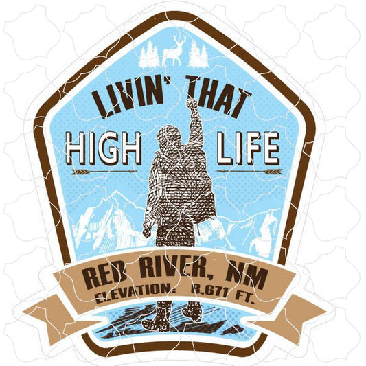 Red River, NM Livin that High Life Hiker