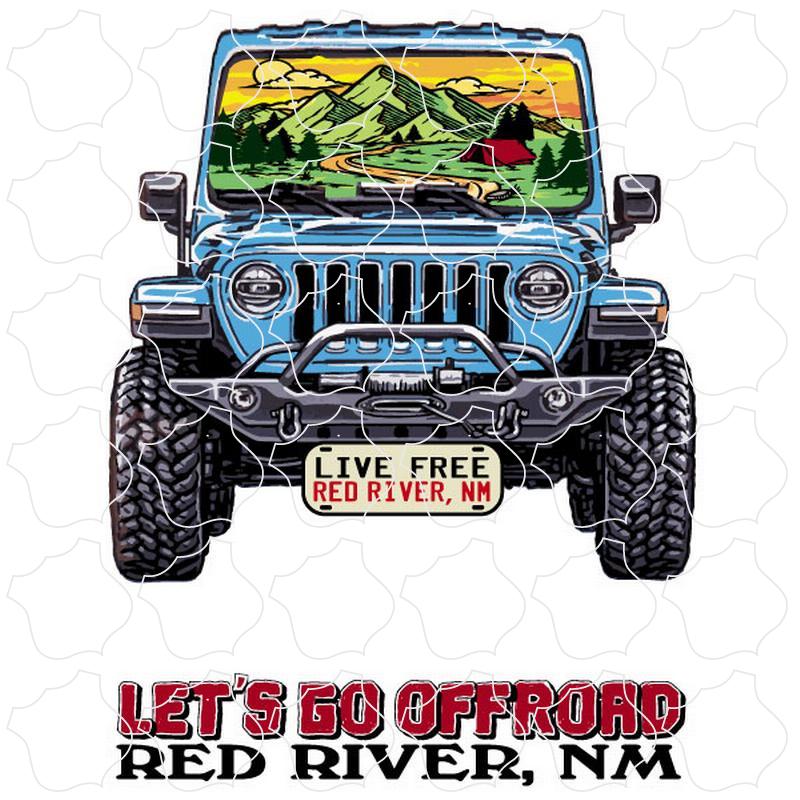 Red River, NM Live Free Jeep