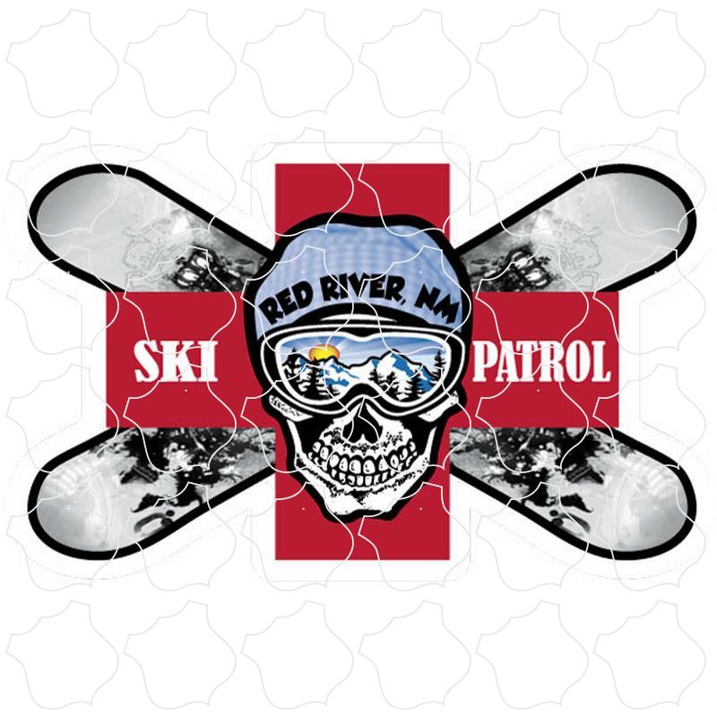 Red River, NM Ski Patrol Skull