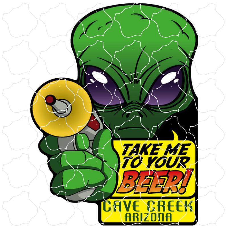 Cave Creek, Arizona Beer Alien