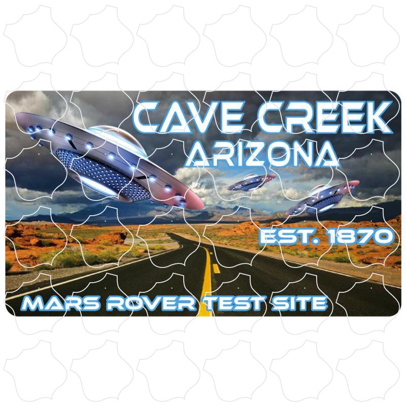 Cave Creek, Arizona est. 1870 Rover Test Site Photo