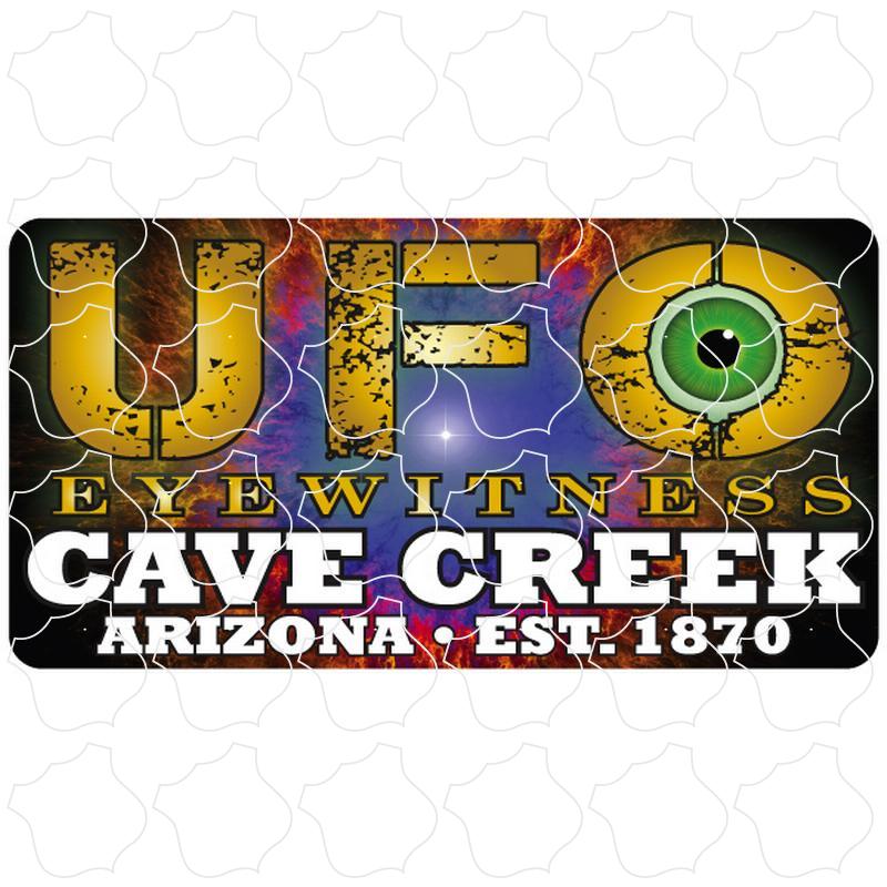 Cave Creek, Arizona est. 1870 Color UFO Eyewitness