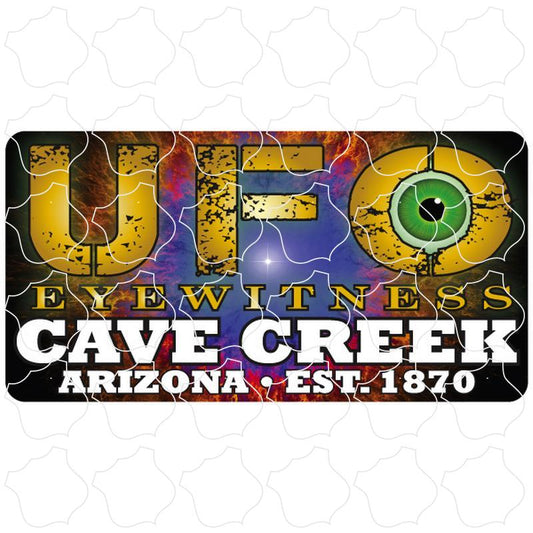 Cave Creek, Arizona est. 1870 Color UFO Eyewitness