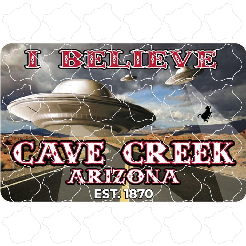 Cave Creek, Arizona est. 1870 Flying Saucer Photo