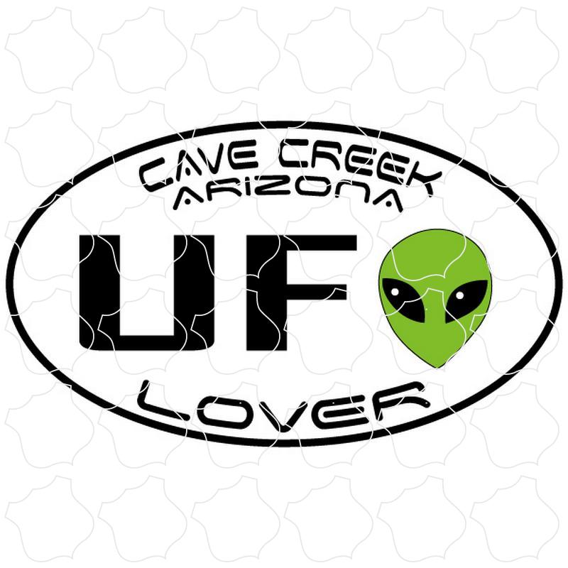 Cave Creek, Arizona UFO Lover Oval