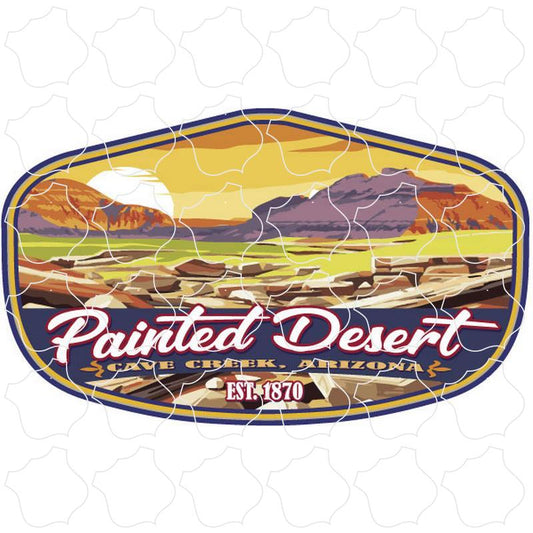 Cave Creek, Arizona est. 1870 Painted Desert