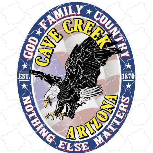 Cave Creek, AZ God Family Country Eagle