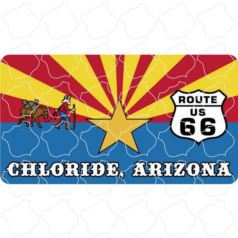 Chloride, Arizona Arizona Flag