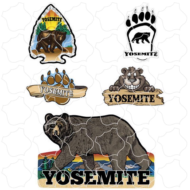 Yosemite Bears and Paws